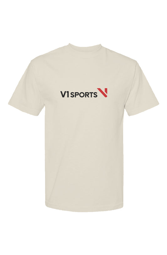 V1 Logo T Shirt (Cream)