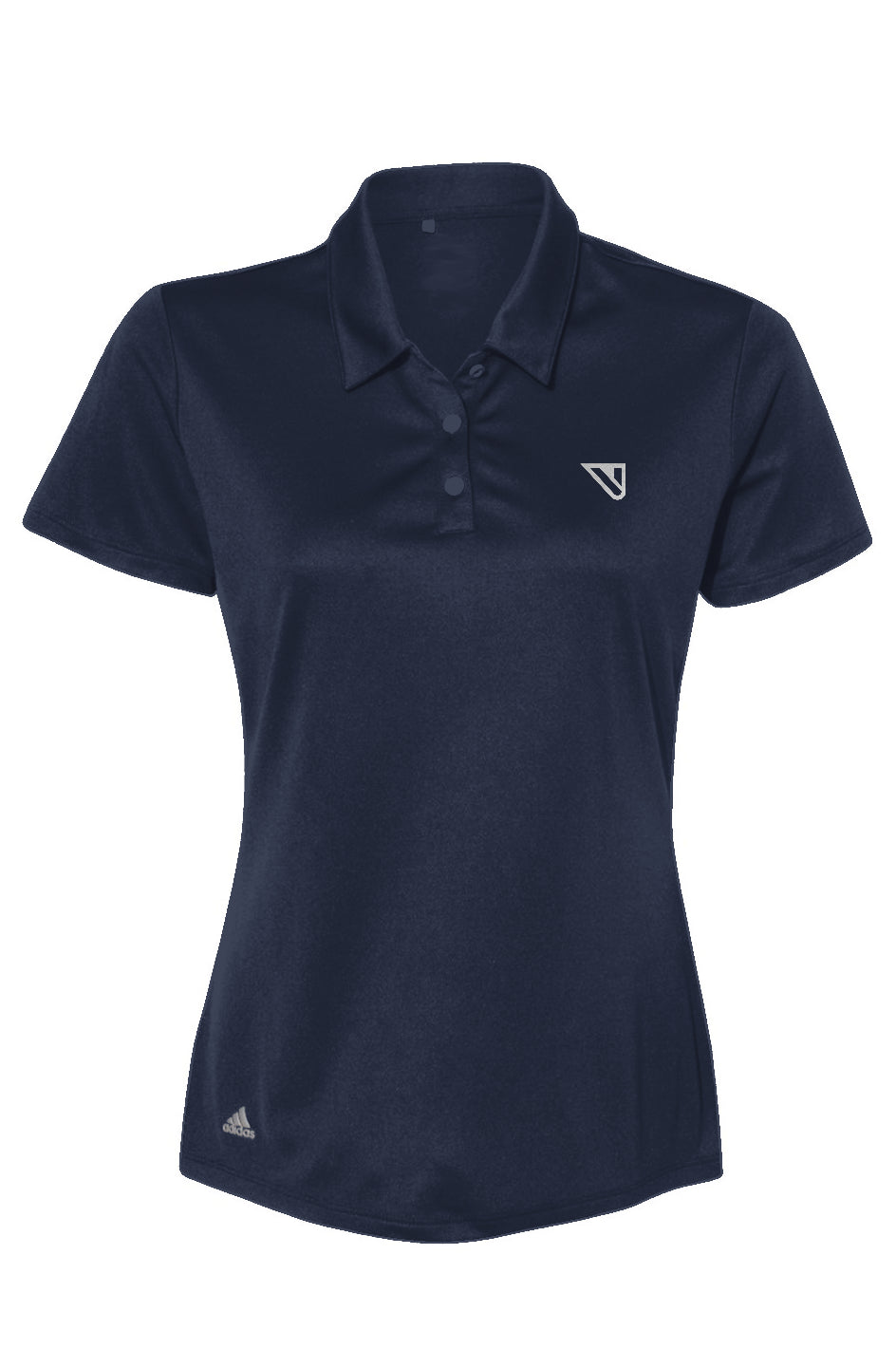 Adidas Womens Polo Navy with White logo