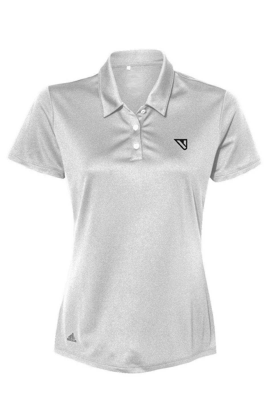 Adidas Womens Polo White with Black logo