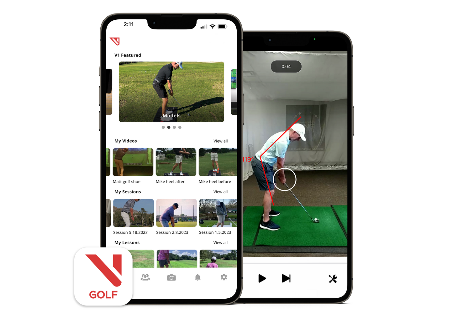 Golfpod & V1 GOLF+ Bundle